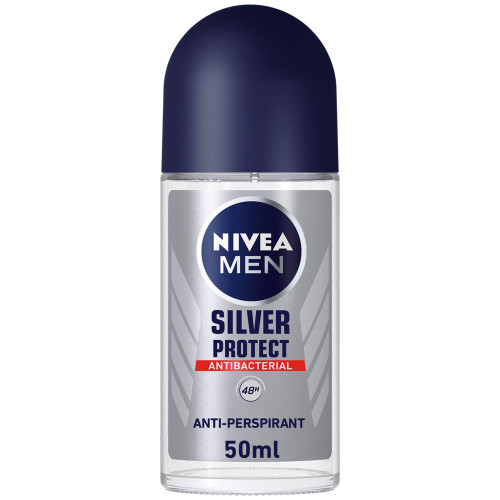 Nivea Men Silver Protect Deodorant Roll-on - 50 Ml