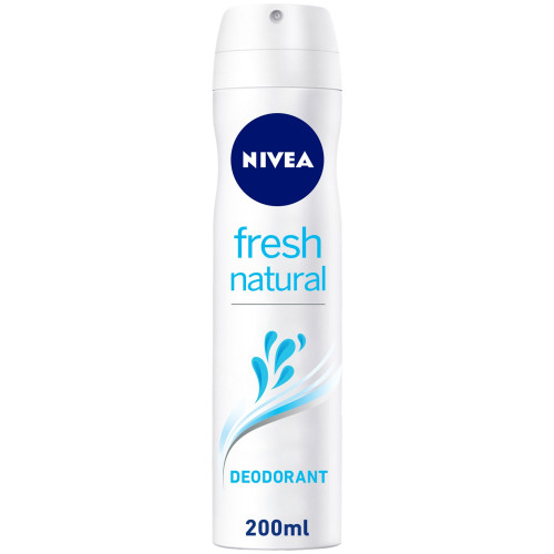 Nivea Natural Fresh Deodorant Spray For Women - 200 ml
