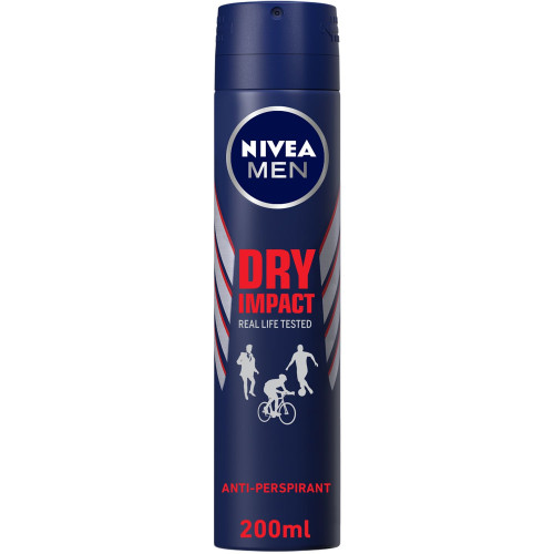 Nivea Deodorant Spray Dry Impact - 200 Ml