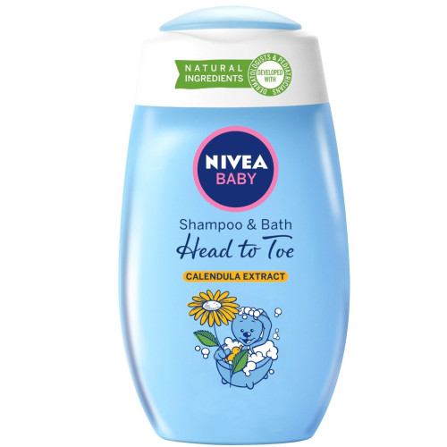 Nivea Baby Shampoo And Bath - 200ml