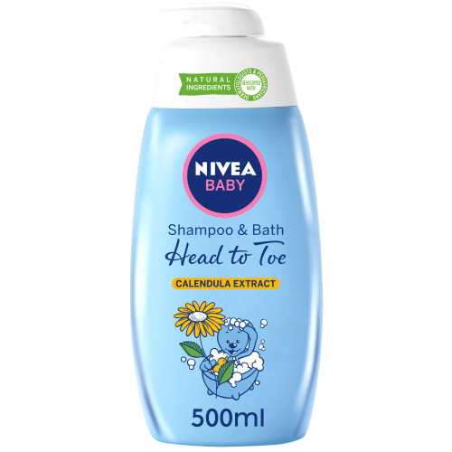 Nivea Baby Shampoo & Bath - 500 Ml