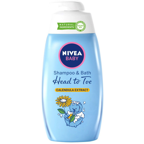 Nivea Baby Shampoo And Bath - 500 ml