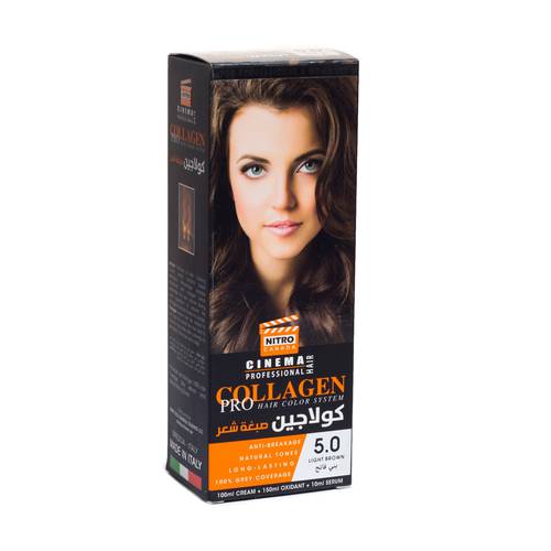 Collagen Pro Hair Color 5.0 - Light Brown 