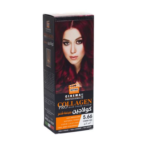 Collagen Pro Hair Color 5.66 - Cherry Red