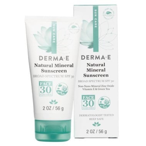 Natural Mineral Sunscreen Body &face Spf 30 Derma E