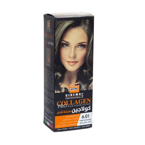 Collagen Pro Hair Color 6.01- Dark Ash Blond