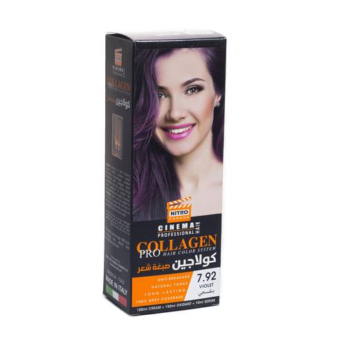 Collagen Pro Hair Color 7.92 - Purple