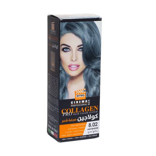 Collagen Pro Hair Color 8.02 - Nautical Gray
