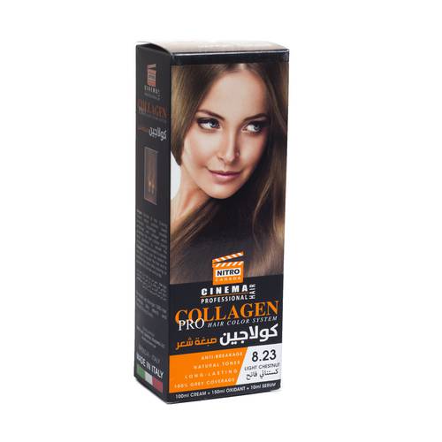 Collagen Pro Hair Colo 8.23 - Light Chestnut