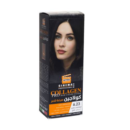 Collagen Pro Hair Color 6.23 - Dark Chestnut
