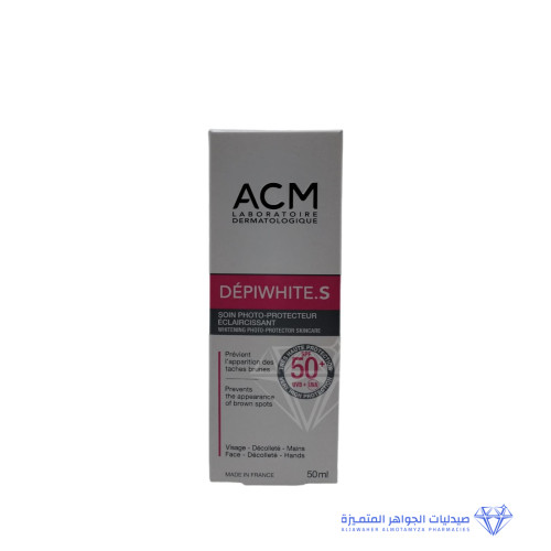 ACM Depiwhite S Cream SPF 50 Size 50 Ml