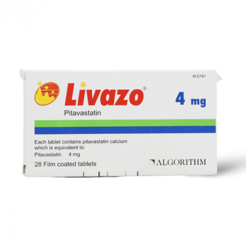 Livazo 4 mg - 28 Tablets