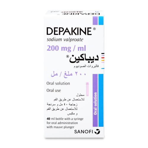 Depakine Drops 200mg/1ml - 40ml