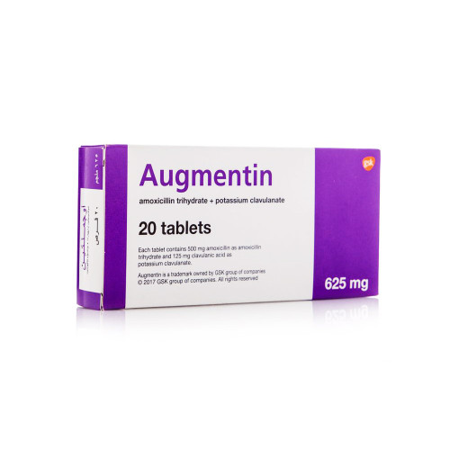 Augmentin 625 mg 20 tablets