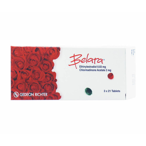 Belara 0.03 mg/2 mg 63 tablets