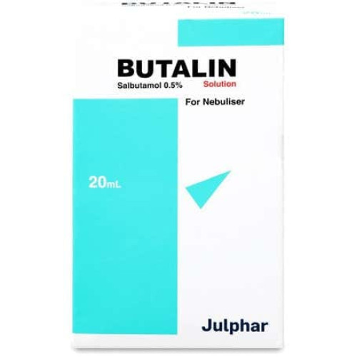 Butalin 0.5mg Solution For Nebuliser 20 ml