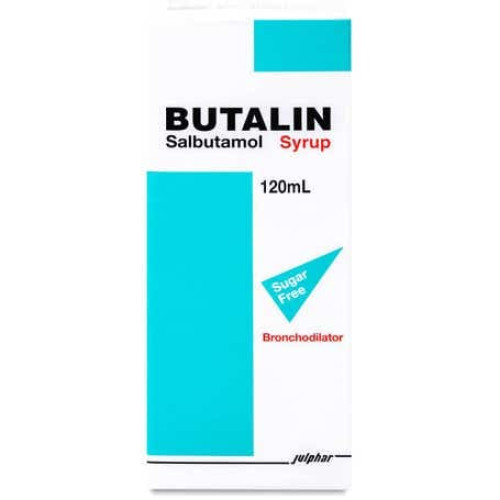 Butalin 2 mg/5ml Syrup 120 ml