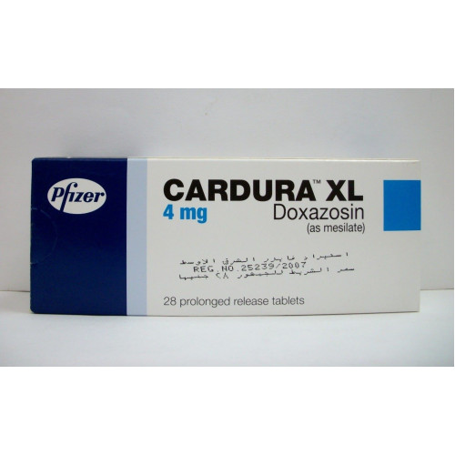 CARDURA XL 4MG 28TAB
