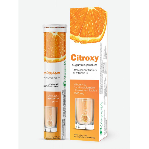 Cetroxy Vitamin C 1000mg 20 Effervescent Tablets