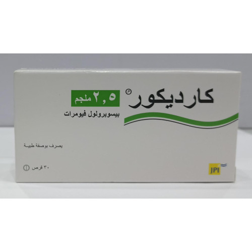 Cardicor 2.5 mg 30 tablets