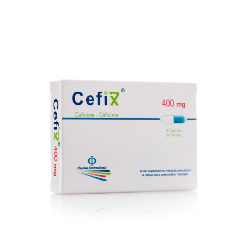 Cefix 400 mg 6 capsules