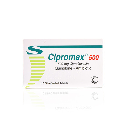 Cipromax 500mg 10 Tablets