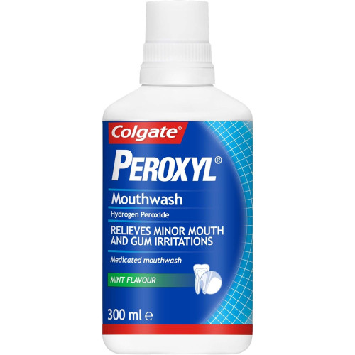 Colgate Peroxyl Mouthwash 300ml