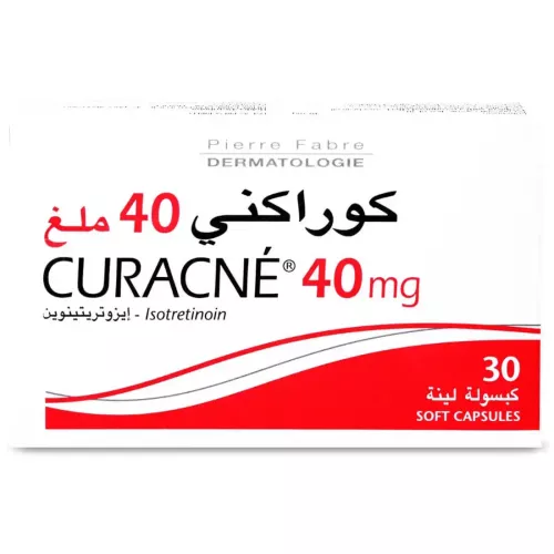 Curacne 40 mg 30 capsules