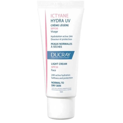Ducray Ictyane Hydra UV Light Face Cream SPF30 40 ml