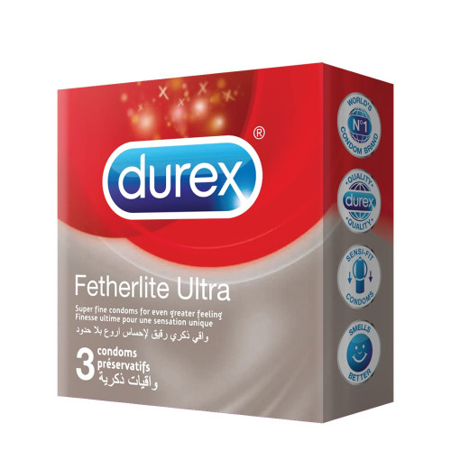 Durex Fetherlite Feel Thin 3 pcs