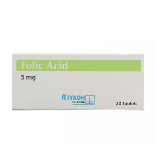 Folic Acid 5 mg Tablet 20pcs