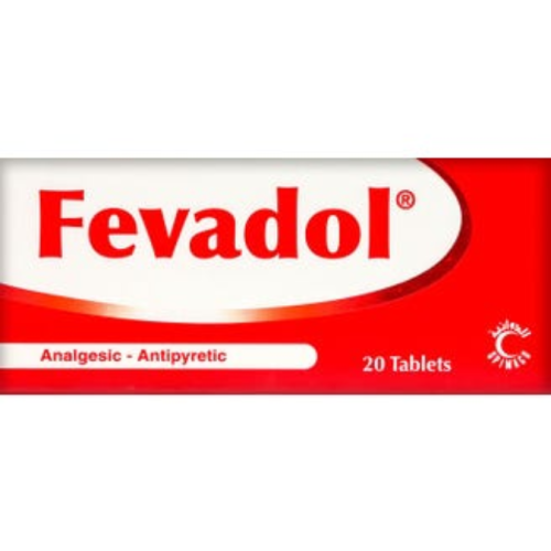 Fevadol 500 mg 20 Tablets