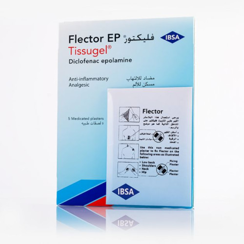 Flexor EP Adhesive Analgesic Wipes 5 Patches