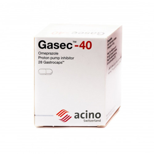 GASEC 40 mg 28 capsules