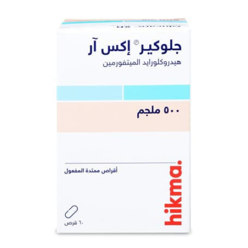 Glucare XR 500 mg 60 Tablet