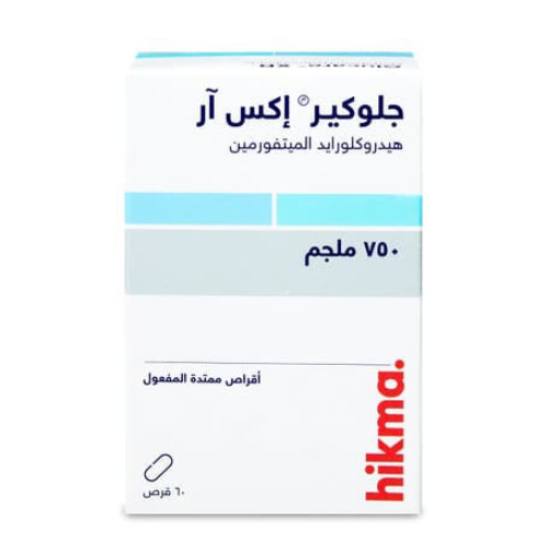 Glucare XR 750 mg 60 Tablet