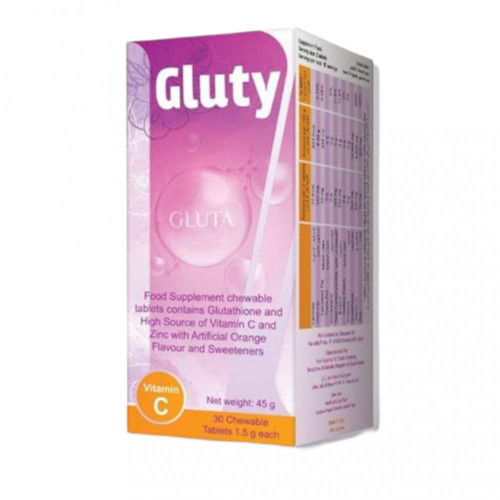 GlutY 60 chewable tablets