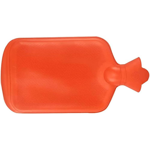 Hot water bottle with lid