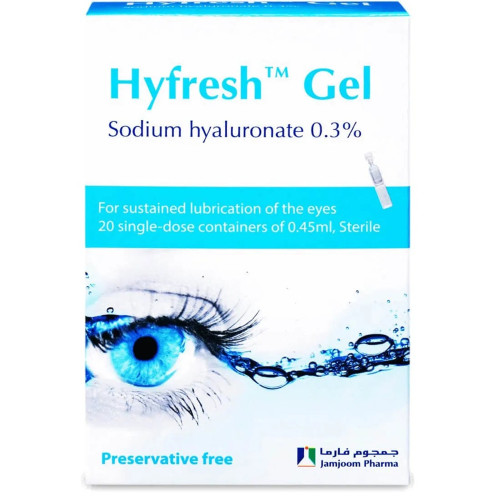 HyFresh 0.3% Gel 20 single doses of 0.45 ml