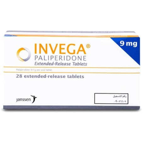 Invega 9 mg Tablet 28pcs