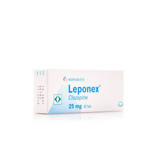 Leponex 25 mg Tablet 50 Tab