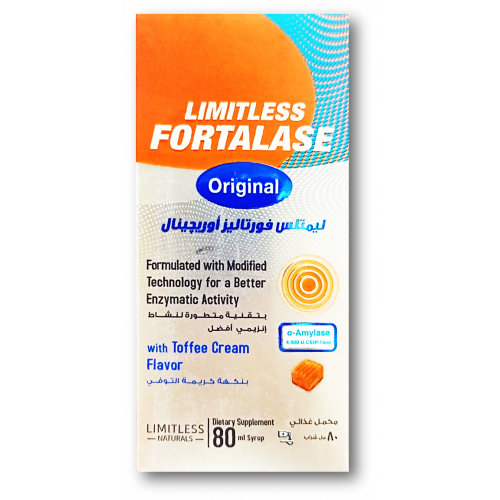 Limitless Fortales Original Syrup 80 ml