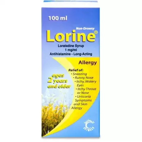 Lorine syrup 5 mg/5 ml 100 ml