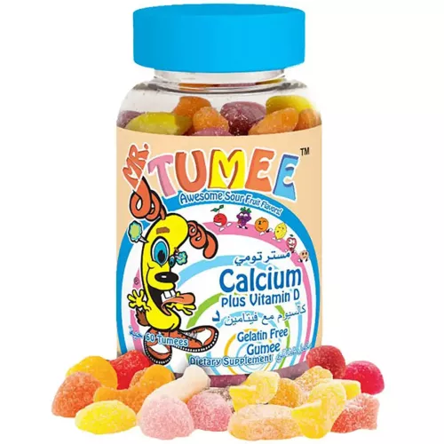 Mr. Tumee Calcium + Vitamin D Chewable 60 Tablet