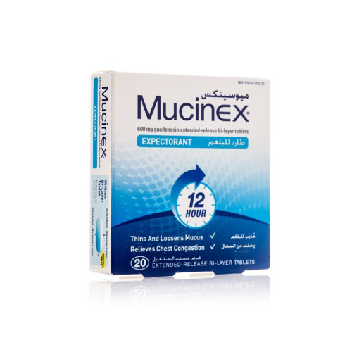 Mucinex Tablet 600 mg 20pcs