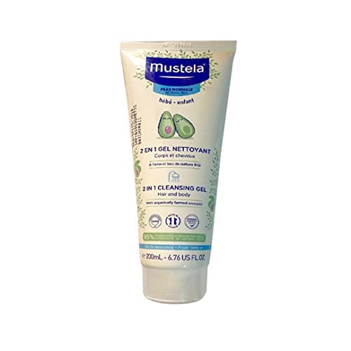 Mustela Cleansing Gel for Hair and Body 2*1 200ml