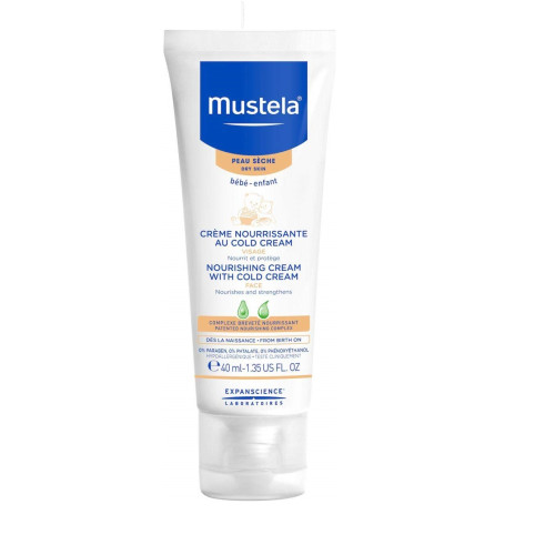 Mustela Nourishing Cleansing Face Cream For Babies 40ml