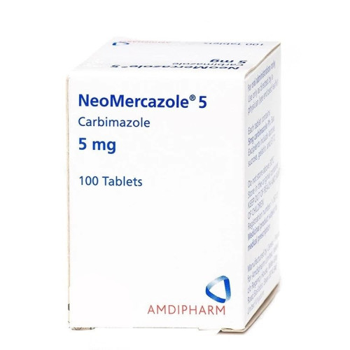 Neomercazole 5 mg 100 Tablets