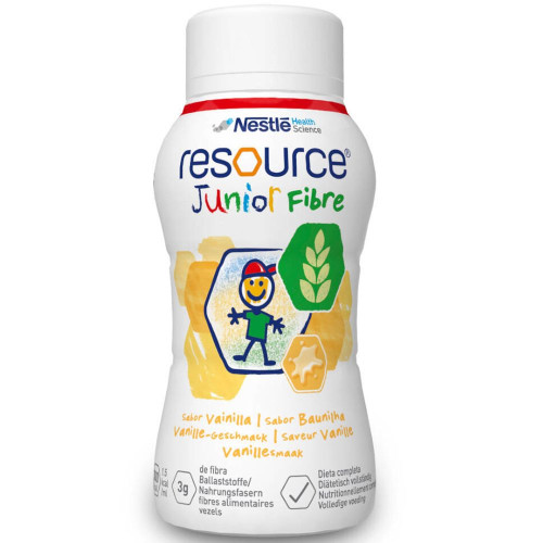Nestle resource junior fibre vanilla 24 * 200 ml
