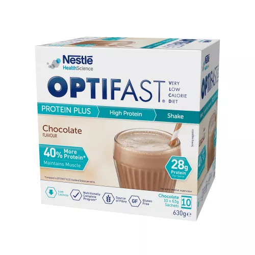 Optifast Protein Plus Shake Chocolate Flavour 10 Pack